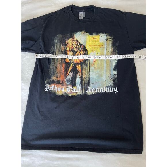 Jethro Tull Aqualung Album Tee Black Band Shirt M - Picture 3 of 6